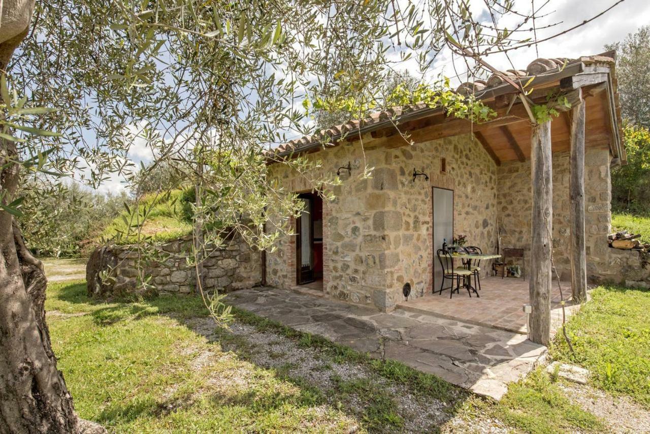 Gasthaus La Casina Degli Olivi Seggiano Exterior foto