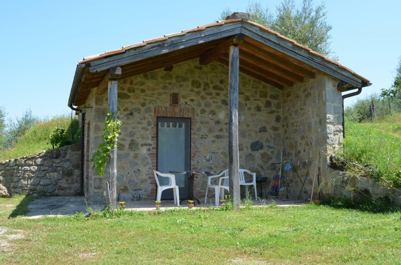 Gasthaus La Casina Degli Olivi Seggiano Exterior foto