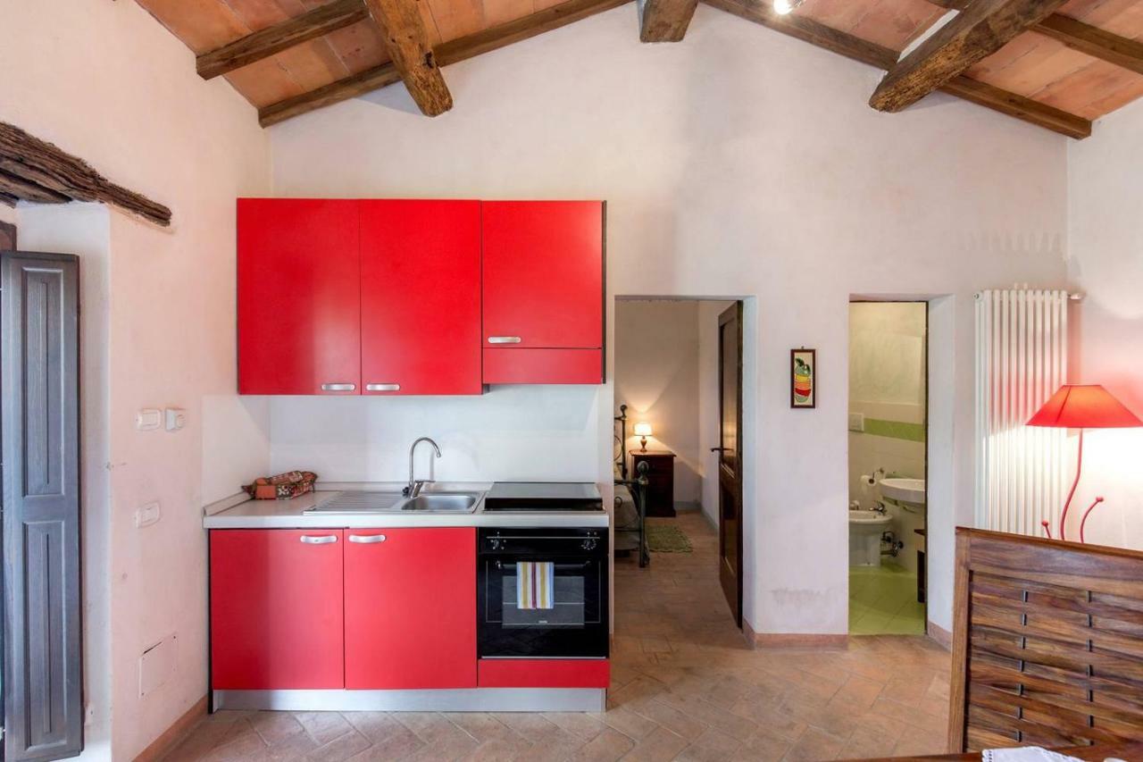 Gasthaus La Casina Degli Olivi Seggiano Exterior foto